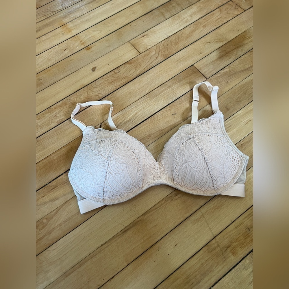 Lively cream lace bra